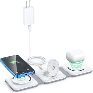 3 In 1 Magnetic Wireless Charger Pad - LightsBetter